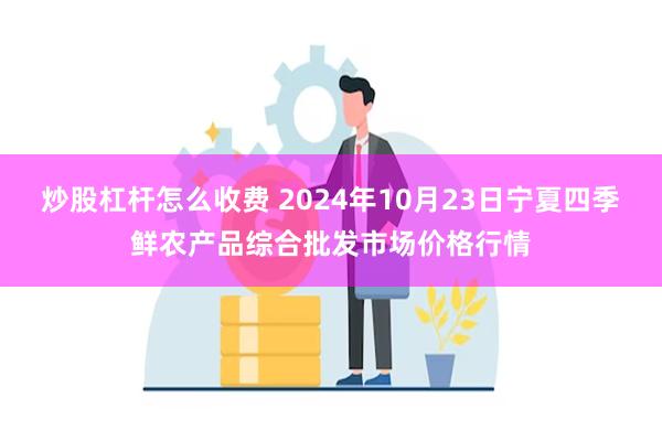 炒股杠杆怎么收费 2024年10月23日宁夏四季鲜农产品综合批发市场价格行情