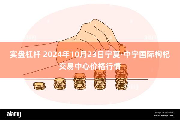 实盘杠杆 2024年10月23日宁夏·中宁国际枸杞交易中心价格行情