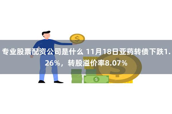 专业股票配资公司是什么 11月18日亚药转债下跌1.26%，转股溢价率8.07%